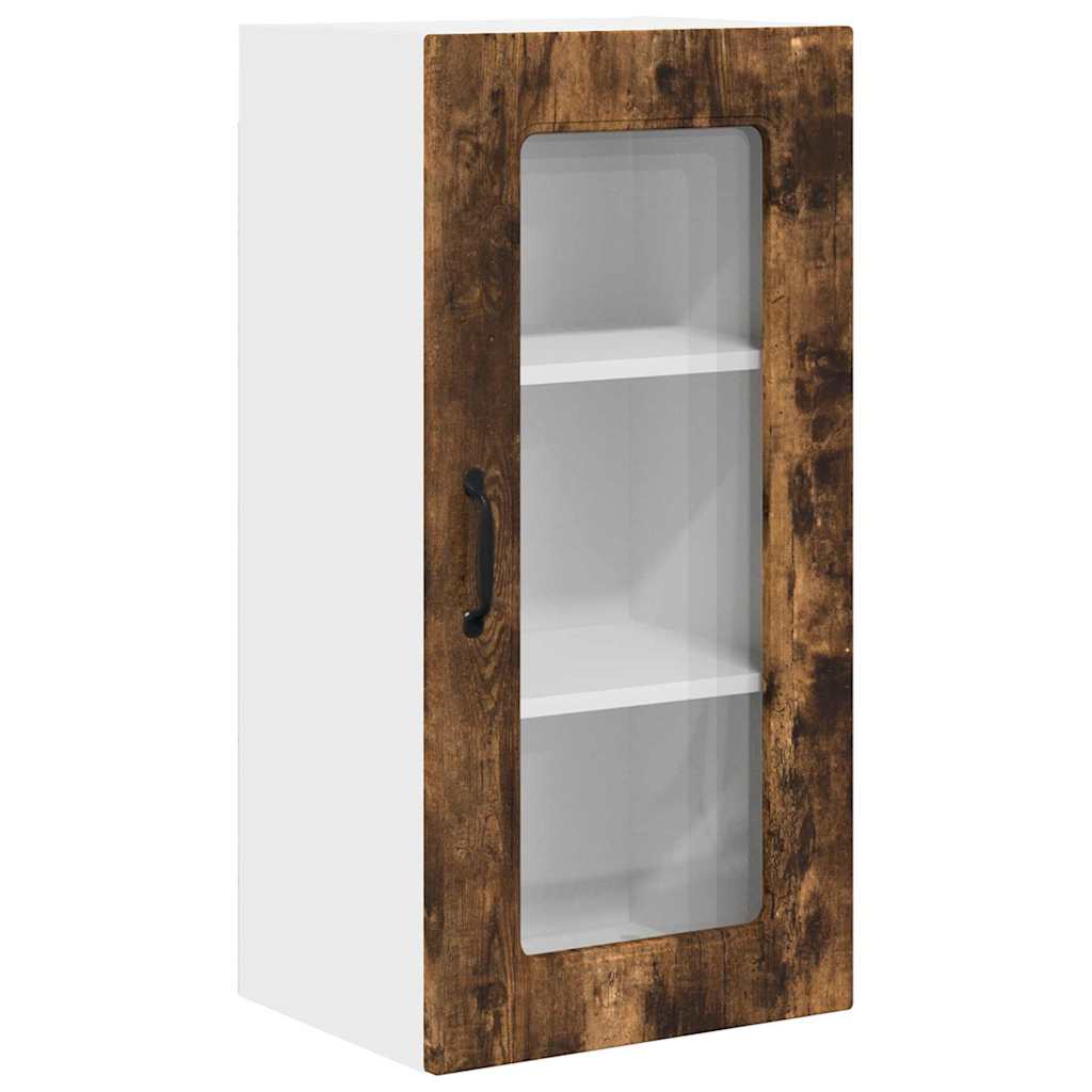 Dulap suspendat de bucatarie Stejar fumuriu 40 x 31 x 80 cm