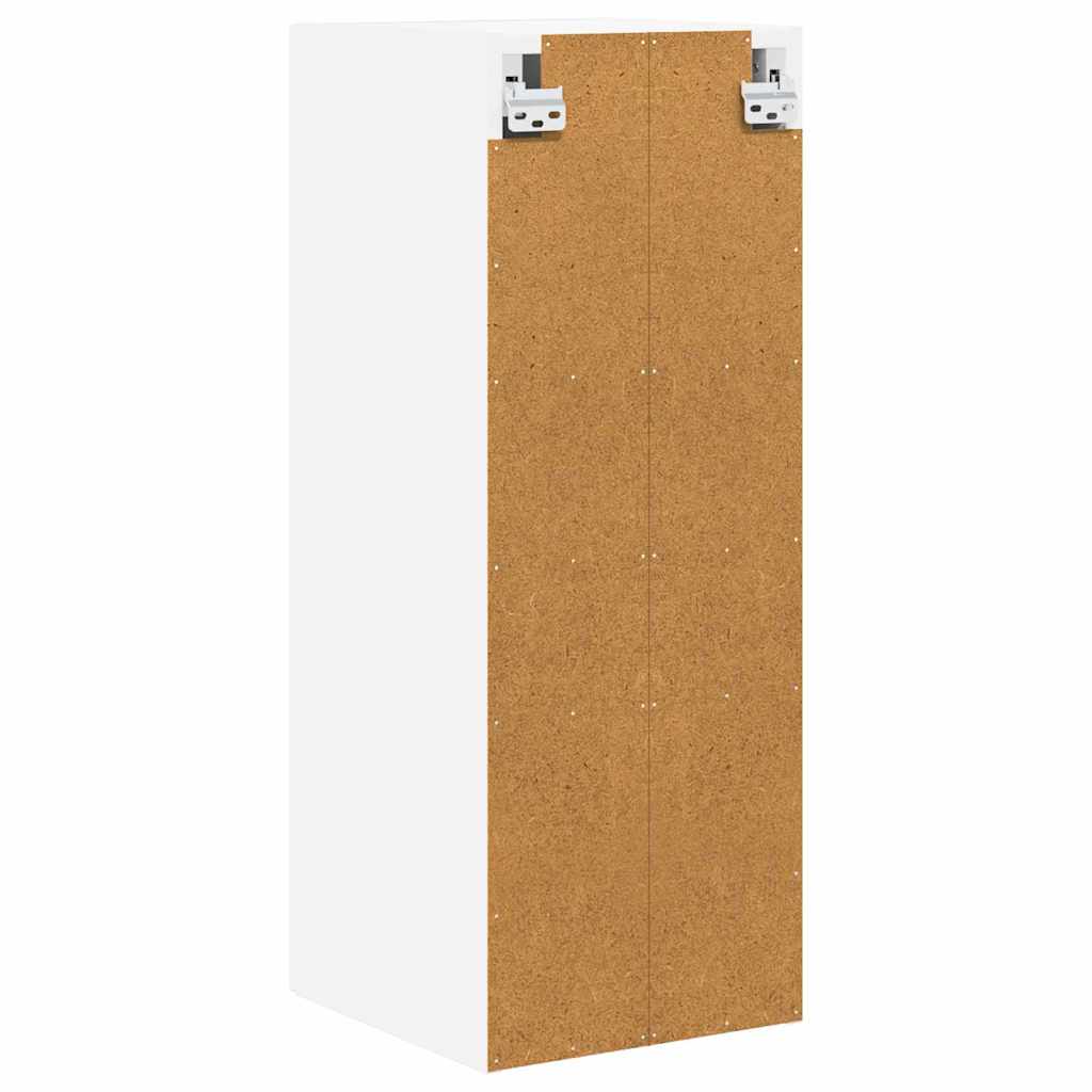 Dulap suspendat de bucatarie 2 pcs Alb lucios 30 x 31 x 80 cm — imaginea 10