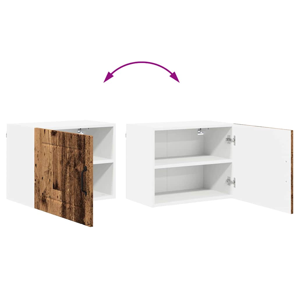 Dulap suspendat de bucatarie 2 pcs Lemn Vechi 50 x 31 x 40 cm — imaginea 13