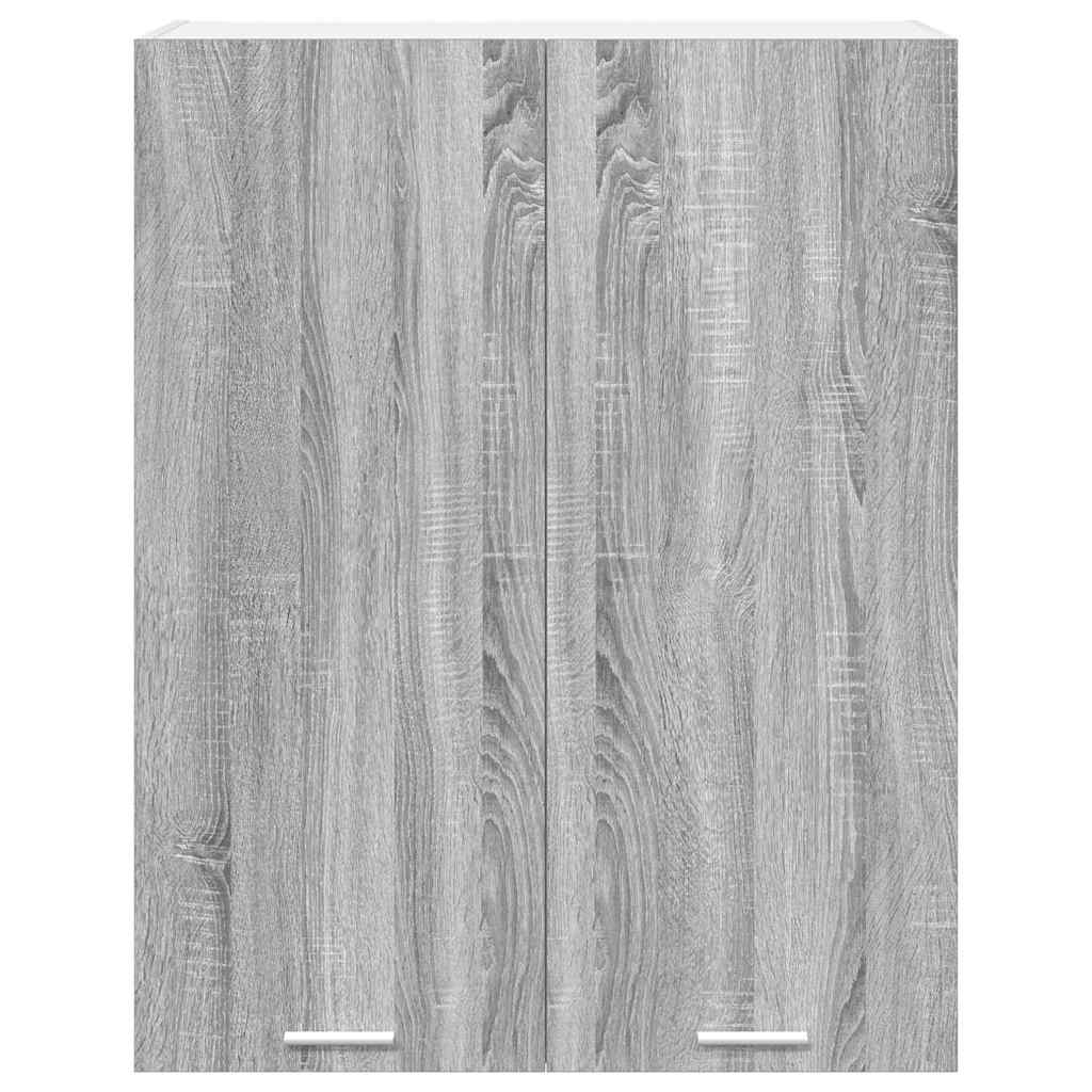 Dulap suspendat Riga Gri Sonoma 80 x 31 x 100 cm Lemn compozit — imaginea 7