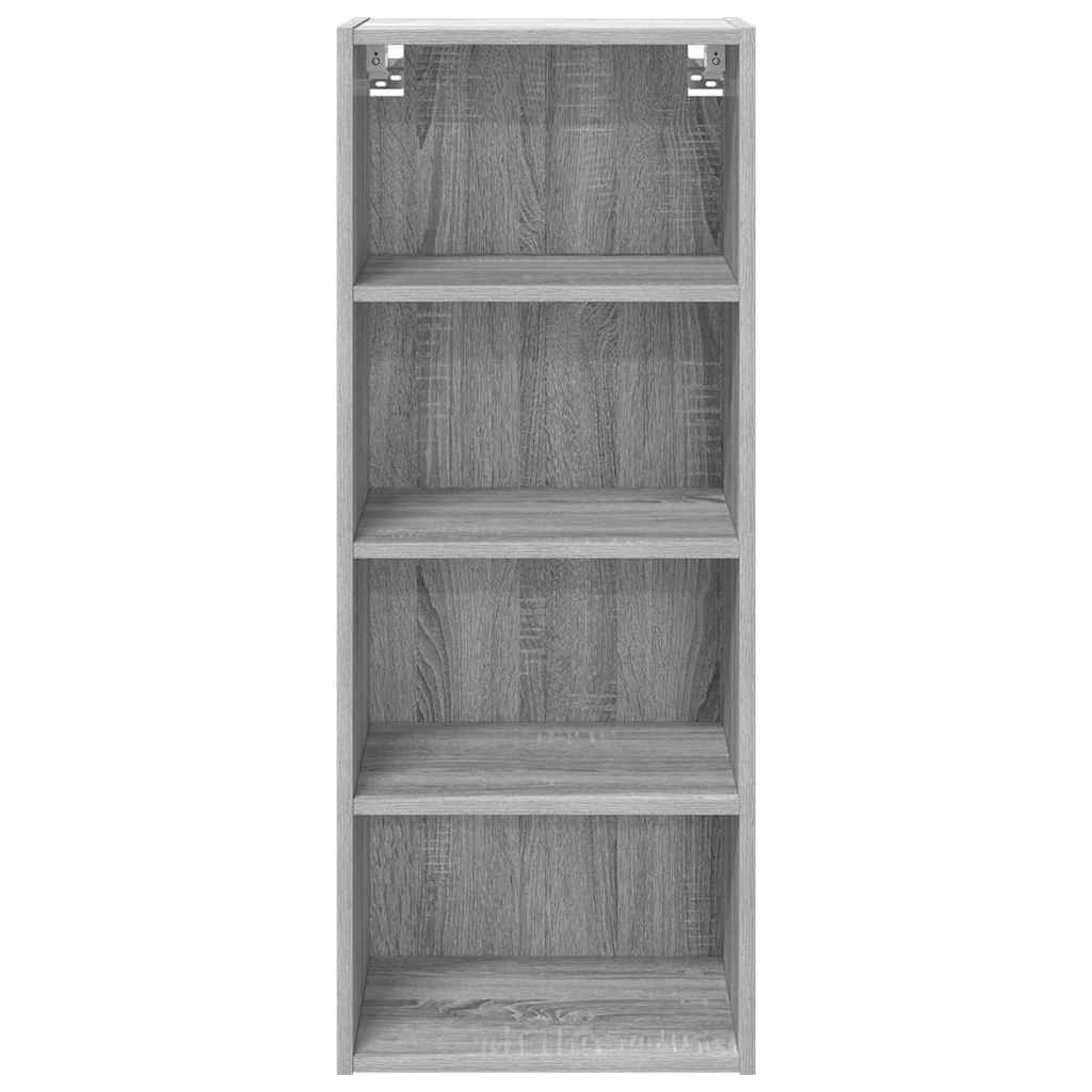 Dulap suspendat cu raft Riga Gri Sonoma 40 x 29,5 x 100 cm — imaginea 6