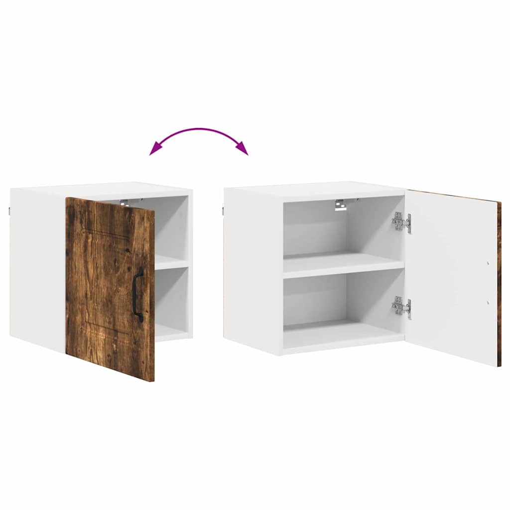 Dulap suspendat de bucatarie Stejar fumuriu 40 x 31 x 40 cm — imaginea 12