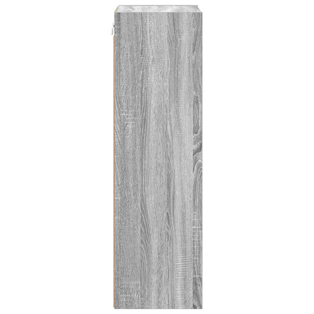 Dulap suspendat cu raft Riga Gri Sonoma 40 x 29,5 x 100 cm — imaginea 7