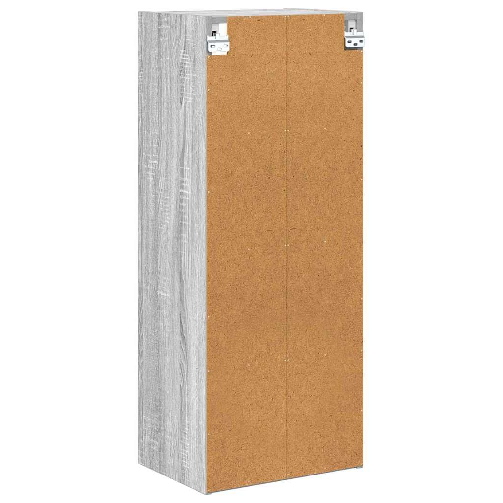 Dulap suspendat cu raft Riga Gri Sonoma 40 x 29,5 x 100 cm — imaginea 8