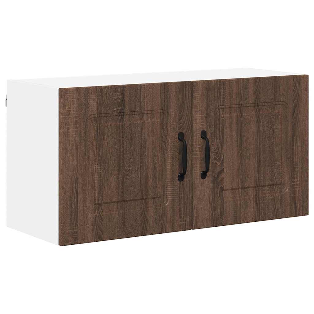 Dulap suspendat de bucatarie Stejar inchis 80 x 31 x 40 cm