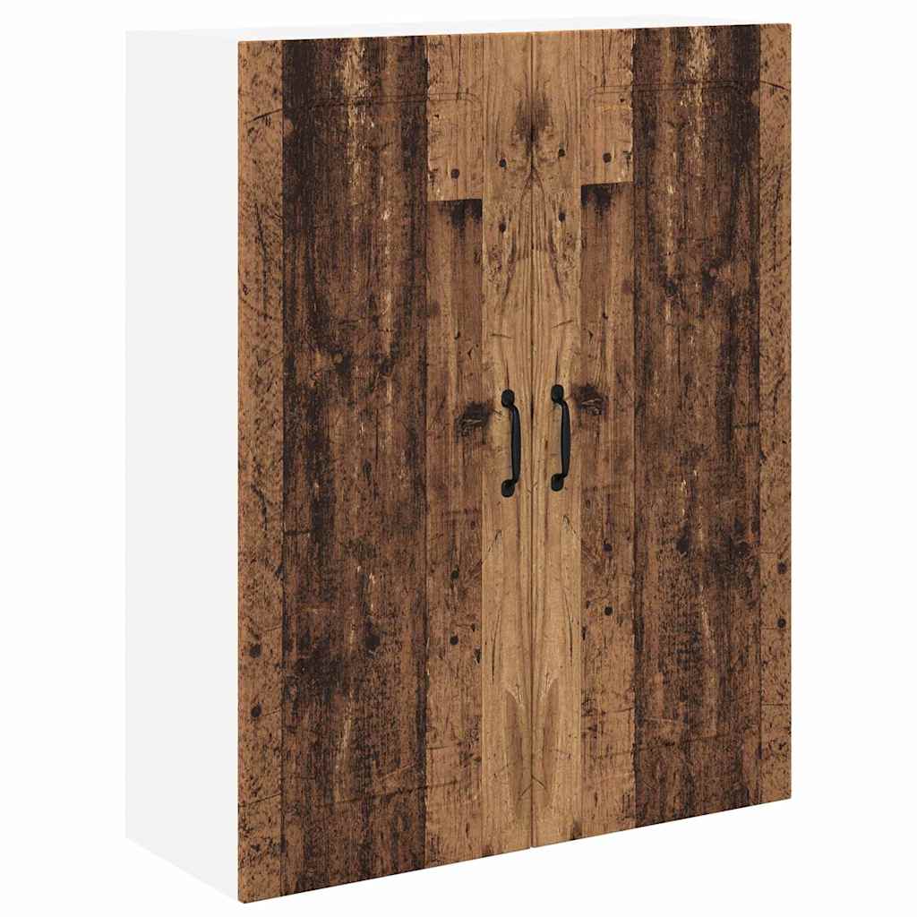 Dulap suspendat de bucatarie cu usa Lemn Vechi 80 x 31 x 100 cm