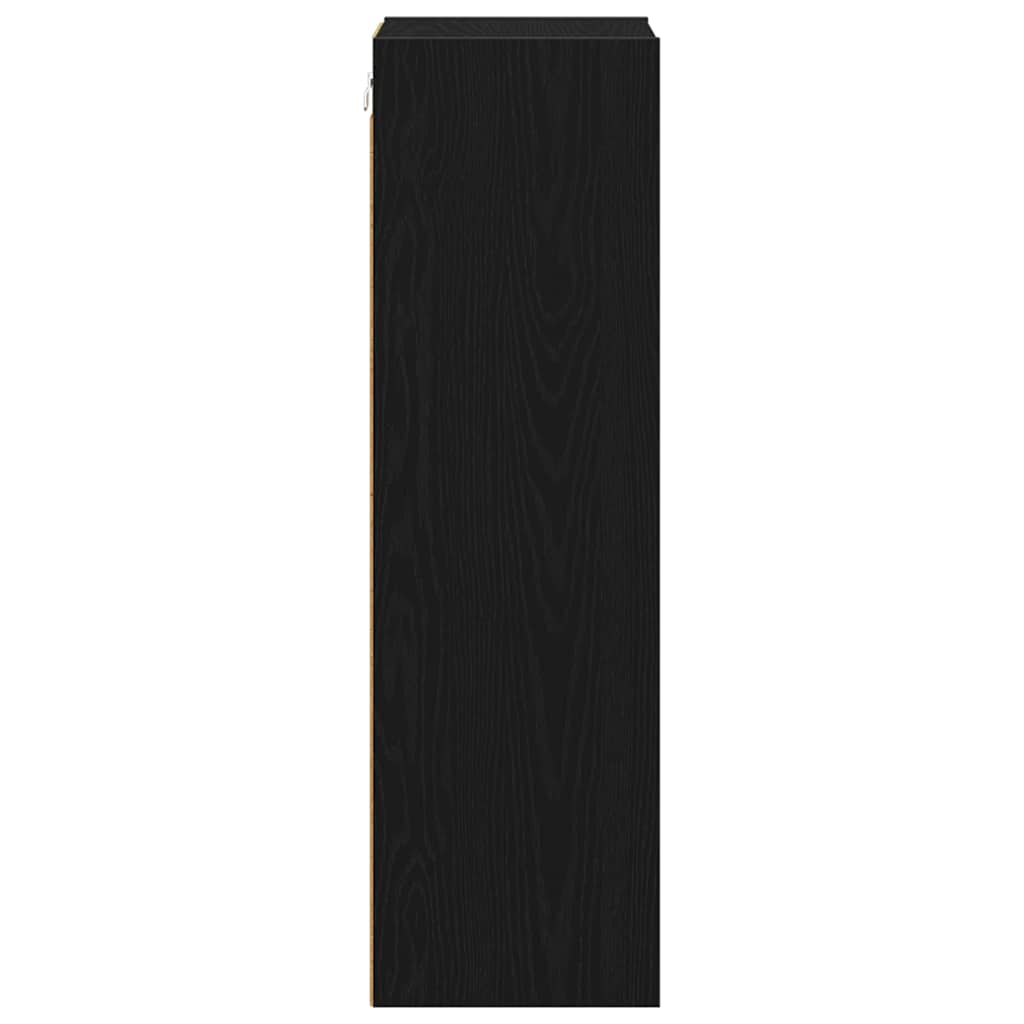 Dulap suspendat cu raft Riga Stejar Negru 30 x 29,5 x 100 cm — imaginea 7