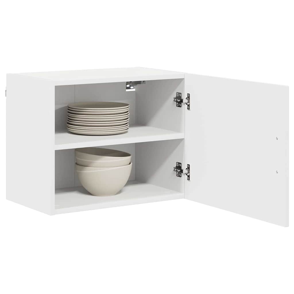 Dulap suspendat de bucatarie cu raft 2 pcs Alb 50 x 31 x 40 cm — imaginea 4