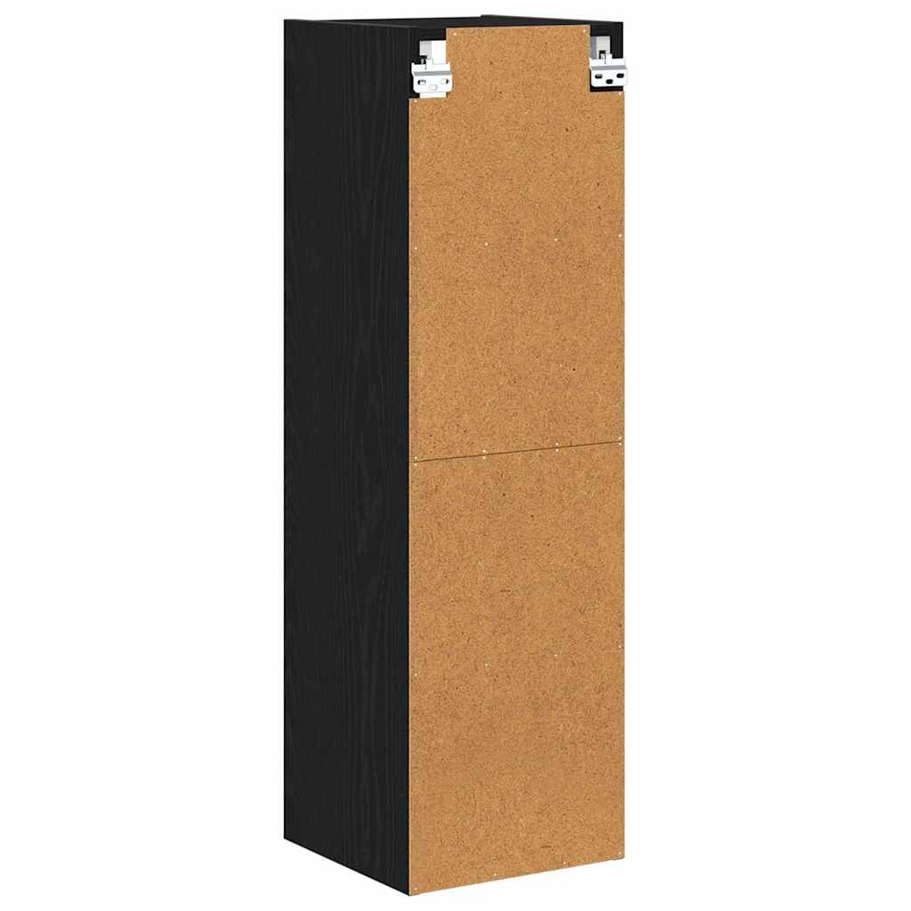 Dulap suspendat cu raft Riga Stejar Negru 30 x 29,5 x 100 cm — imaginea 8
