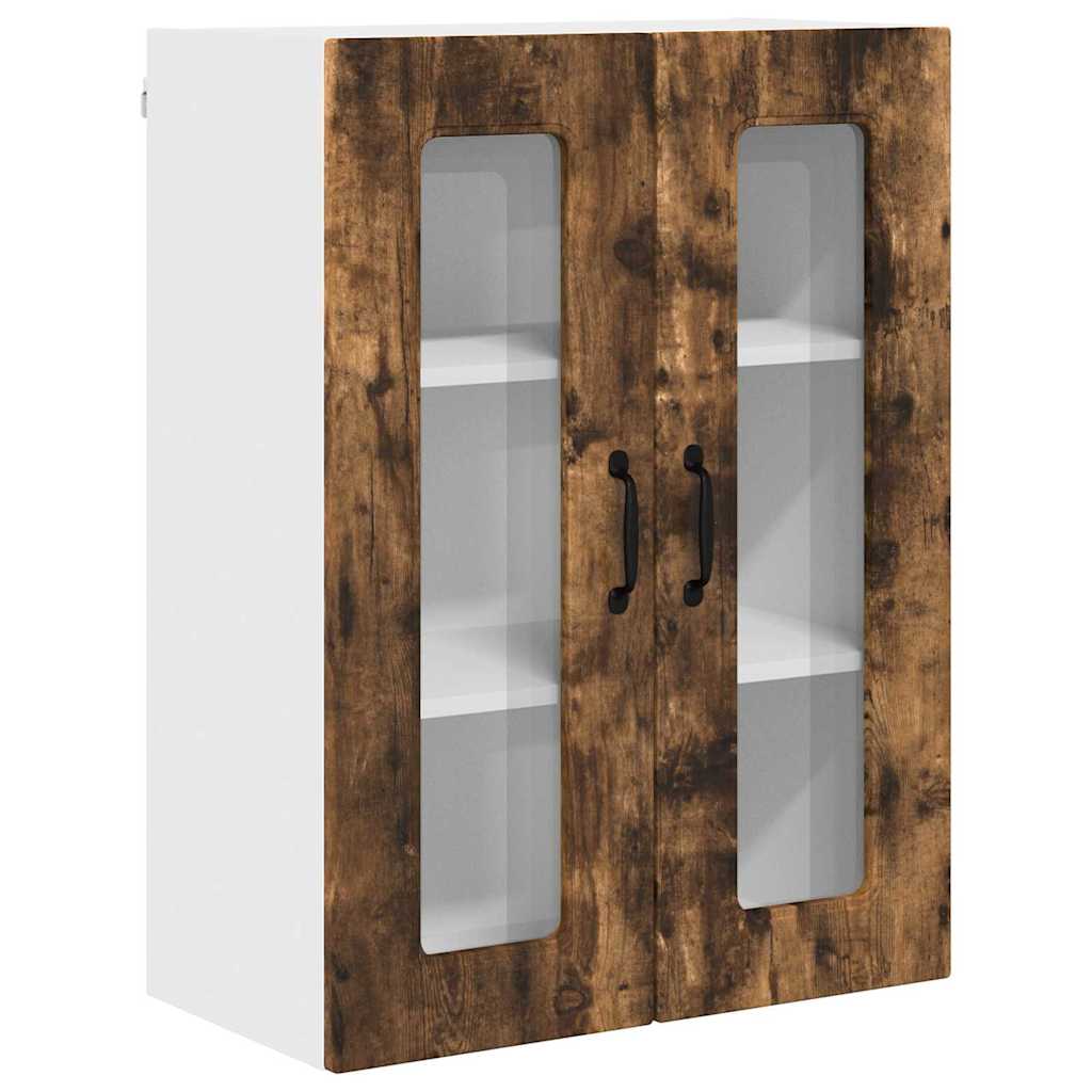 Dulap suspendat de bucatarie Stejar fumuriu 60 x 31 x 80 cm