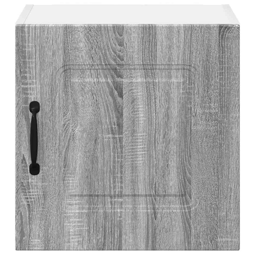 Dulap suspendat de bucatarie 2 pcs Gri Sonoma 40 x 31 x 40 cm — imaginea 8