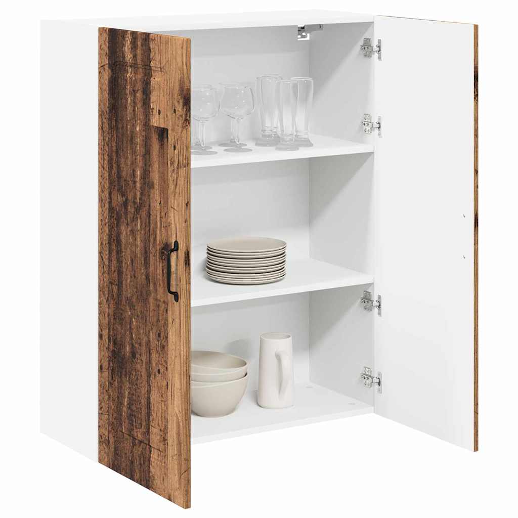 Dulap suspendat de bucatarie cu usa Lemn Vechi 80 x 31 x 100 cm — imaginea 4
