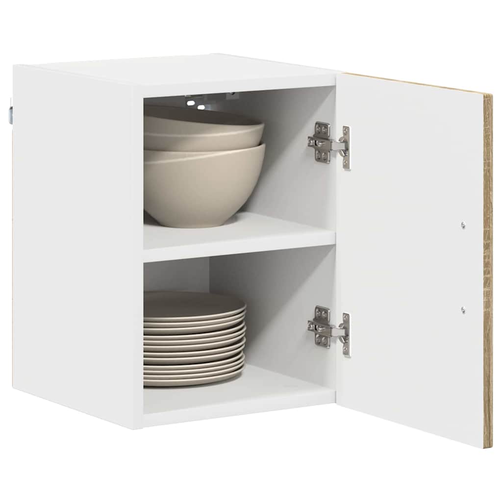 Dulap suspendat de bucatarie Stejar Sonoma 30 x 31 x 40 cm — imaginea 4