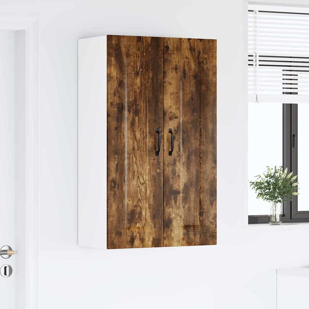 Dulap suspendat de bucatarie Stejar fumuriu 60 x 31 x 100 cm — imaginea 5
