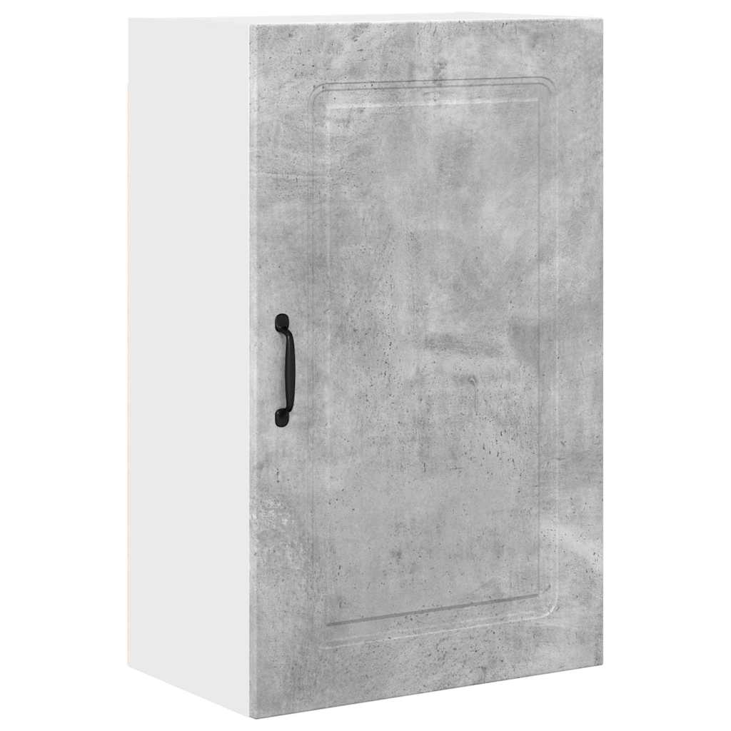 Dulap suspendat de bucatarie Gri din beton 50 x 31 x 80 cm