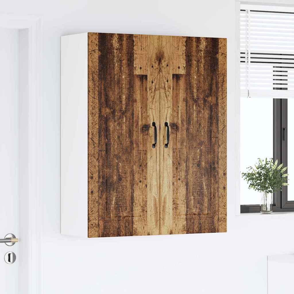 Dulap suspendat de bucatarie cu usa Lemn Vechi 80 x 31 x 100 cm — imaginea 5