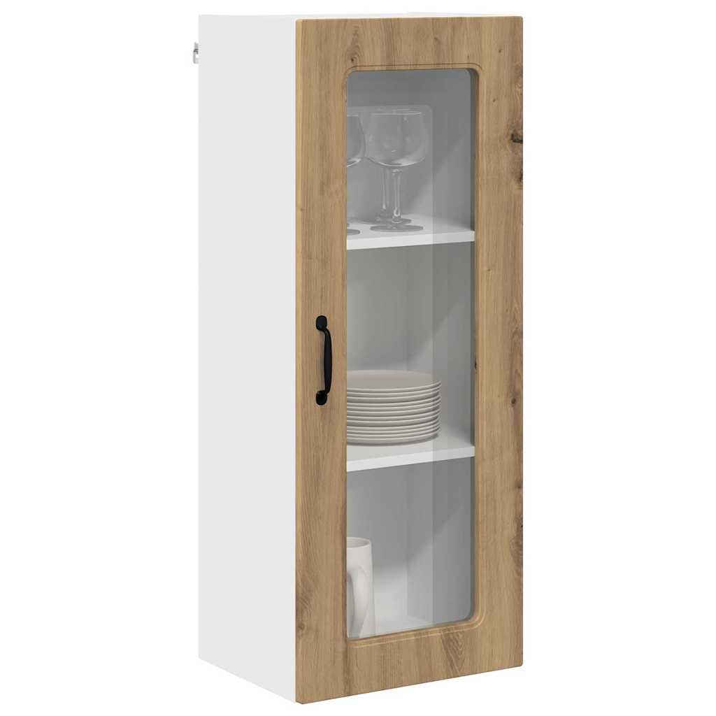 Dulap suspendat de bucatarie Stejar Artizanal 40 x 31 x 100 cm — imaginea 4