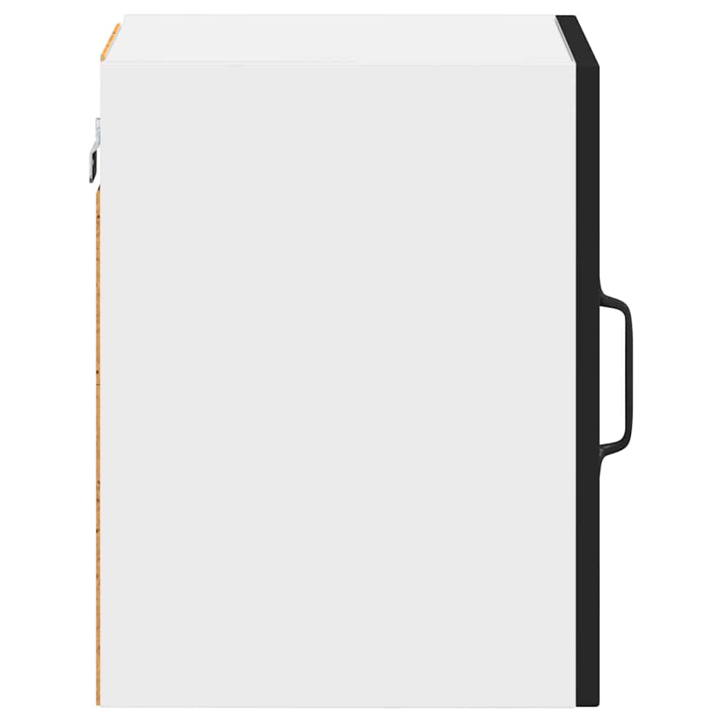 Dulap suspendat de bucatarie cu usa 2 pcs Negru 30 x 31 x 40 cm — imaginea 9
