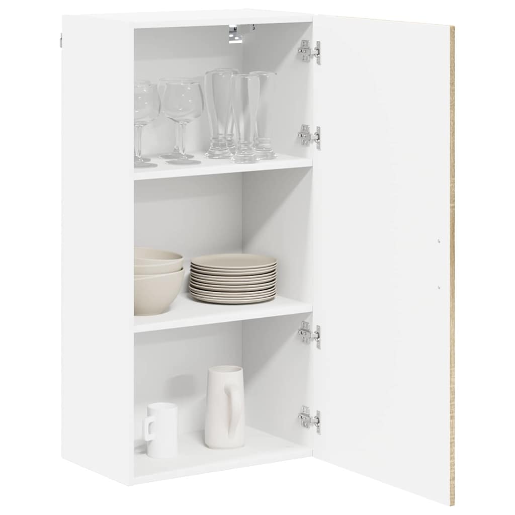Dulap suspendat de bucatarie Stejar Sonoma 50 x 31 x 100 cm — imaginea 4