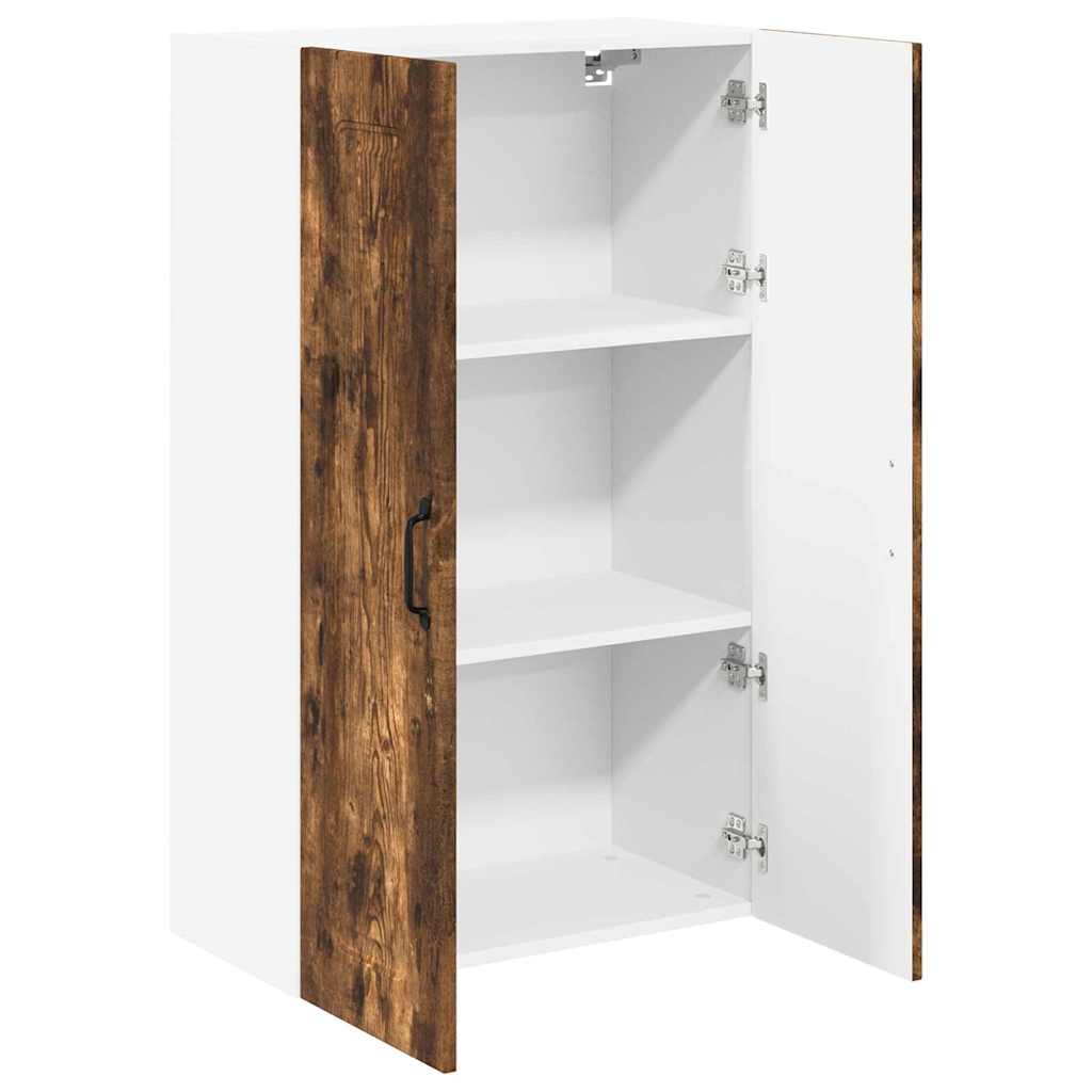 Dulap suspendat de bucatarie Stejar fumuriu 60 x 31 x 100 cm — imaginea 6