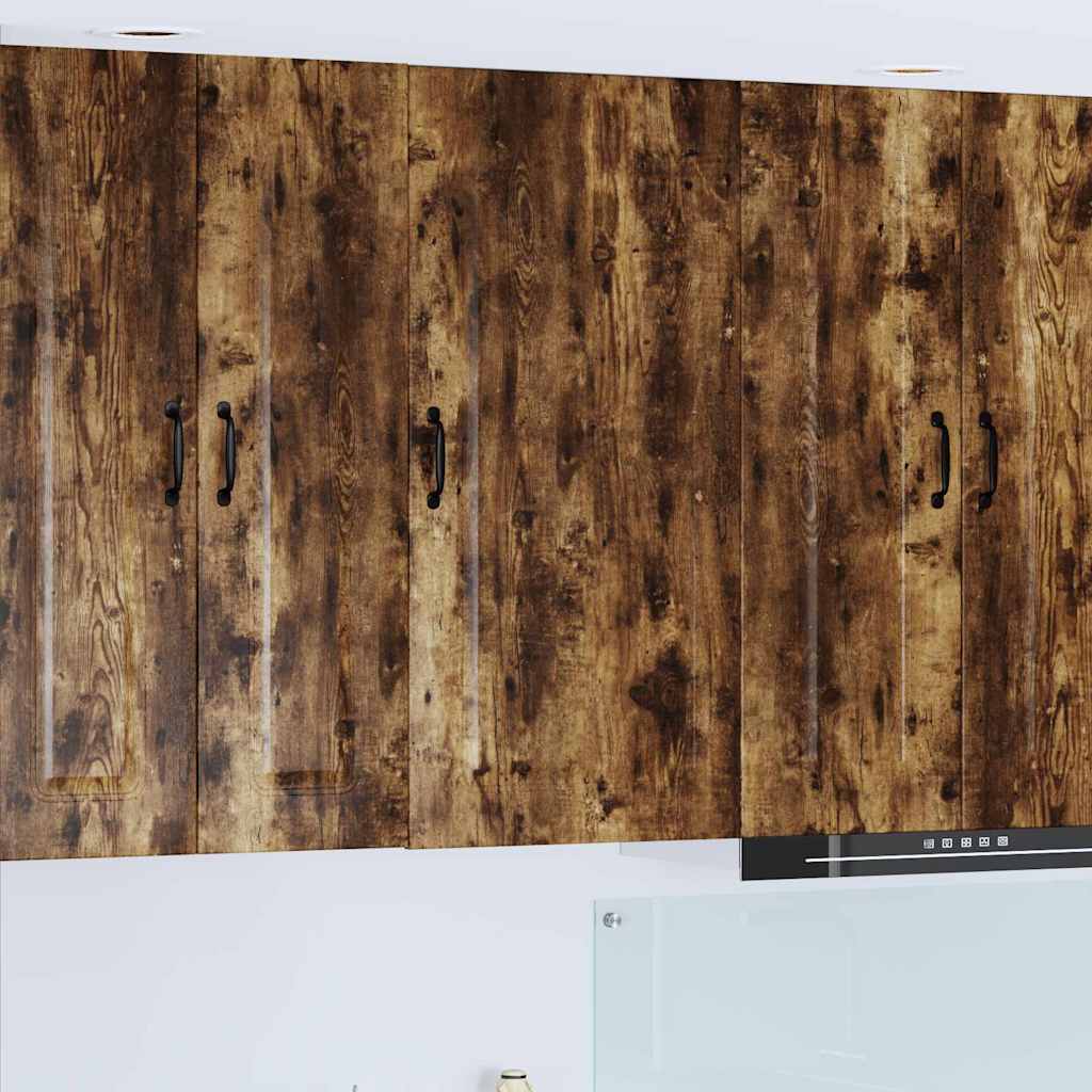 Dulap suspendat de bucatarie Stejar fumuriu 50 x 31 x 100 cm — imaginea 2
