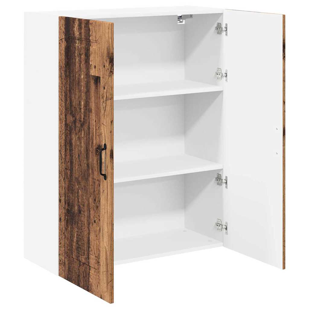 Dulap suspendat de bucatarie cu usa Lemn Vechi 80 x 31 x 100 cm — imaginea 6