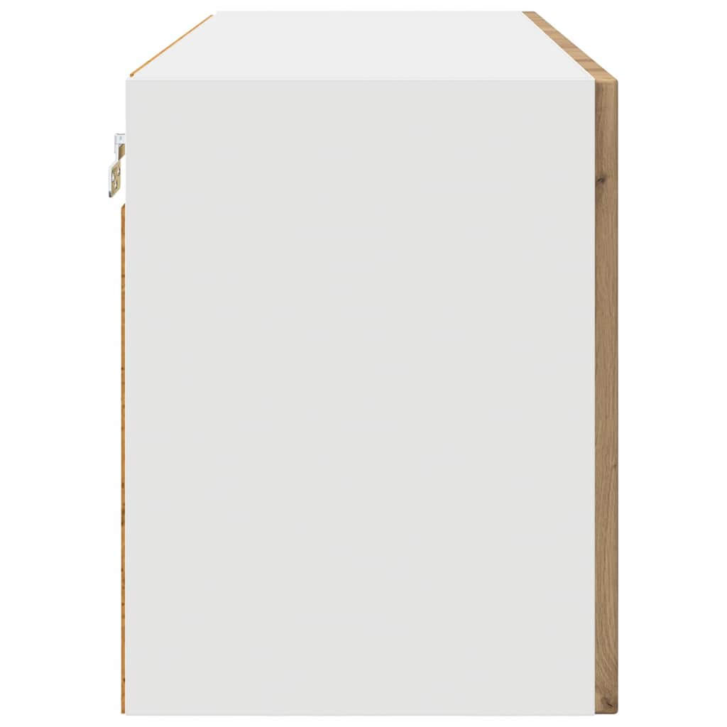 Dulap suspendat de bucatarie Stejar Artizanal 80 x 31 x 40 cm — imaginea 8