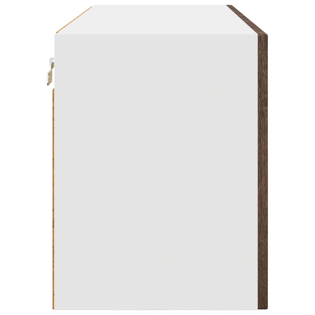 Dulap suspendat de bucatarie Stejar inchis 80 x 31 x 40 cm — imaginea 8