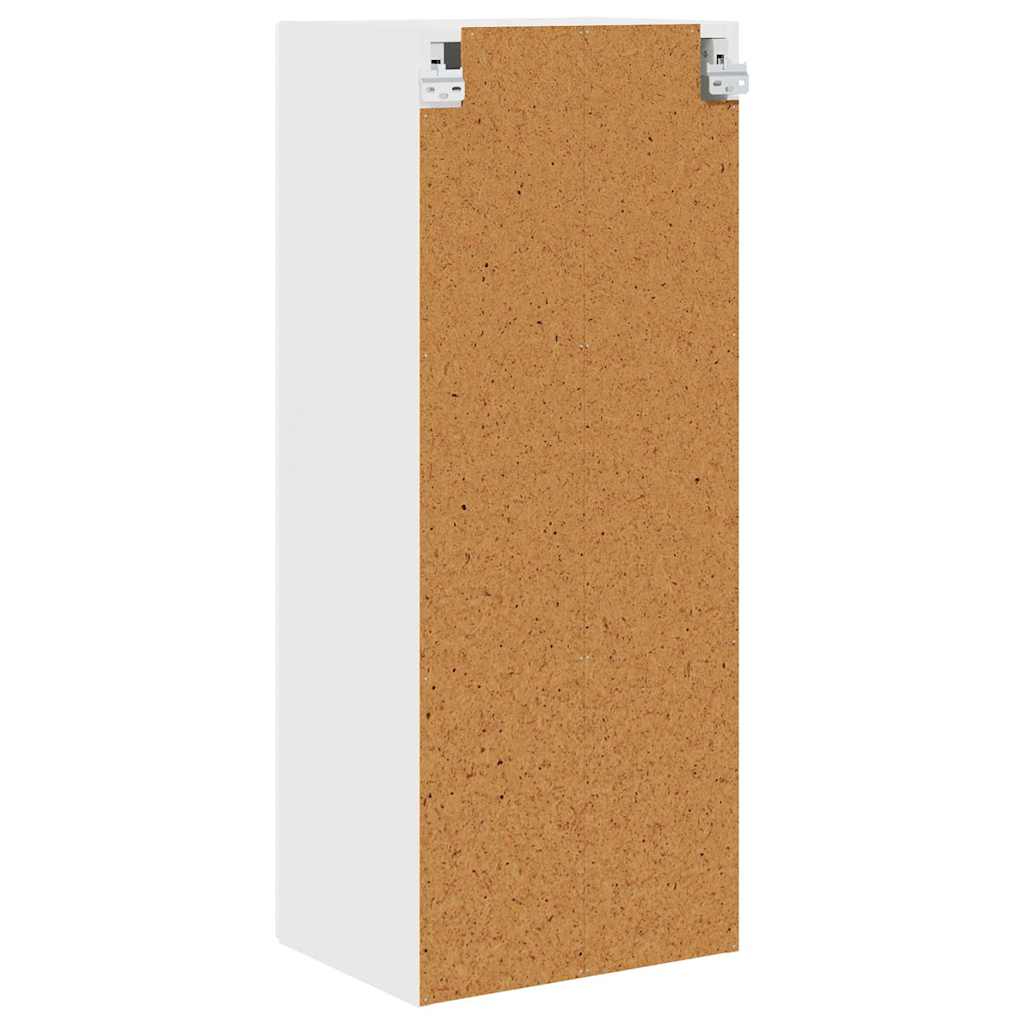 Dulap suspendat de bucatarie cu usa Alb lucios 40 x 31 x 100 cm — imaginea 9