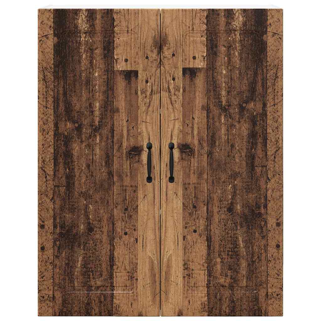 Dulap suspendat de bucatarie cu usa Lemn Vechi 80 x 31 x 100 cm — imaginea 7