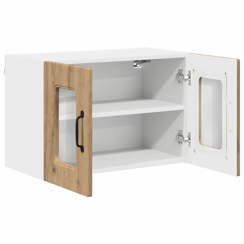 Dulap suspendat de bucatarie Stejar Artizanal 60 x 31 x 40 cm — imaginea 6