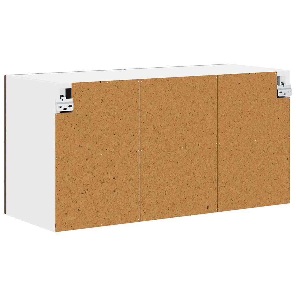 Dulap suspendat de bucatarie Stejar inchis 80 x 31 x 40 cm — imaginea 9
