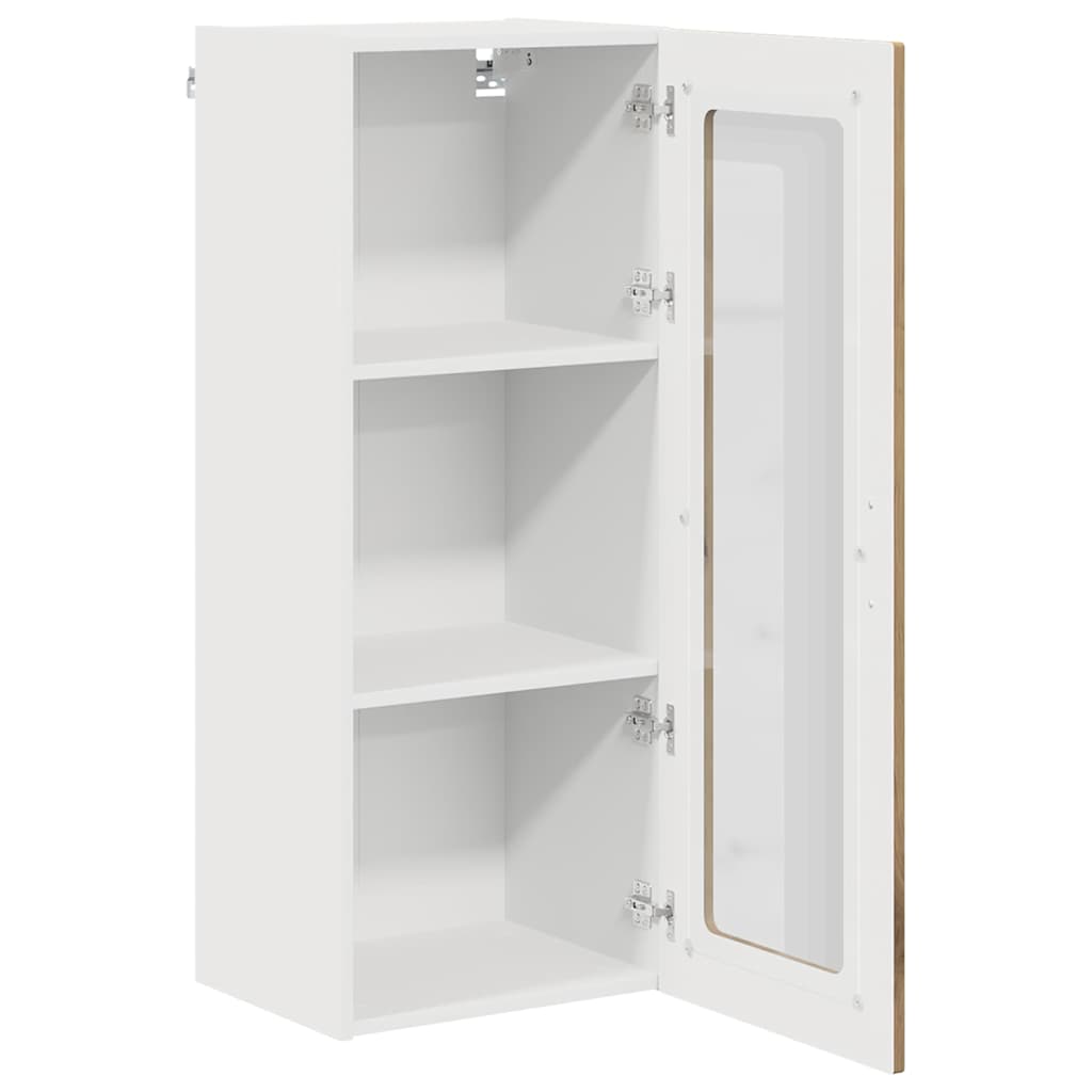 Dulap suspendat de bucatarie Stejar Artizanal 40 x 31 x 100 cm — imaginea 6