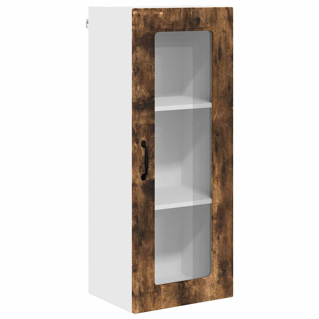 Dulap suspendat de bucatarie Stejar fumuriu 40 x 31 x 100 cm
