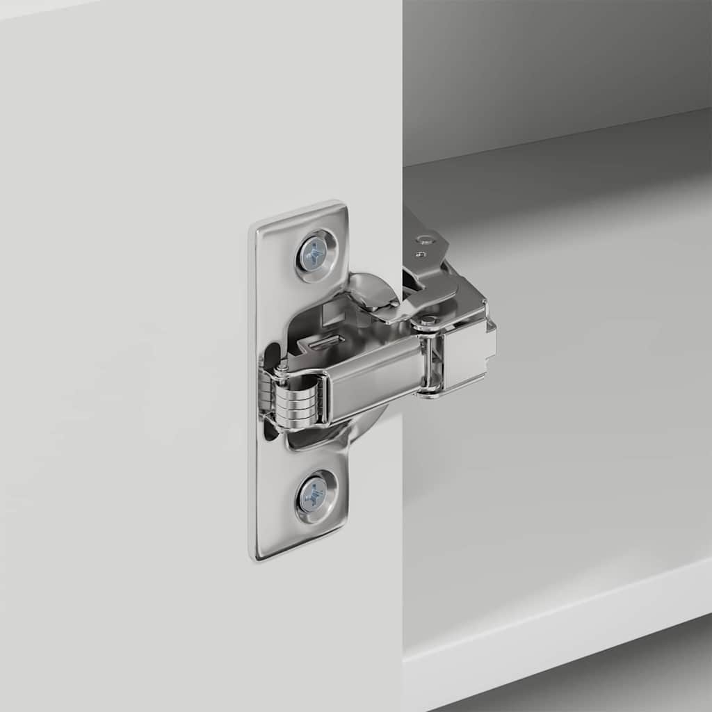 Dulap suspendat de bucatarie cu raft Alb lucios 57 x 57 x 40 cm — imaginea 10