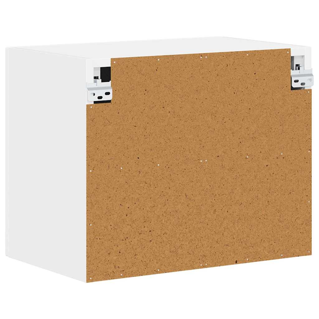 Dulap suspendat de bucatarie cu raft 2 pcs Alb 50 x 31 x 40 cm — imaginea 10