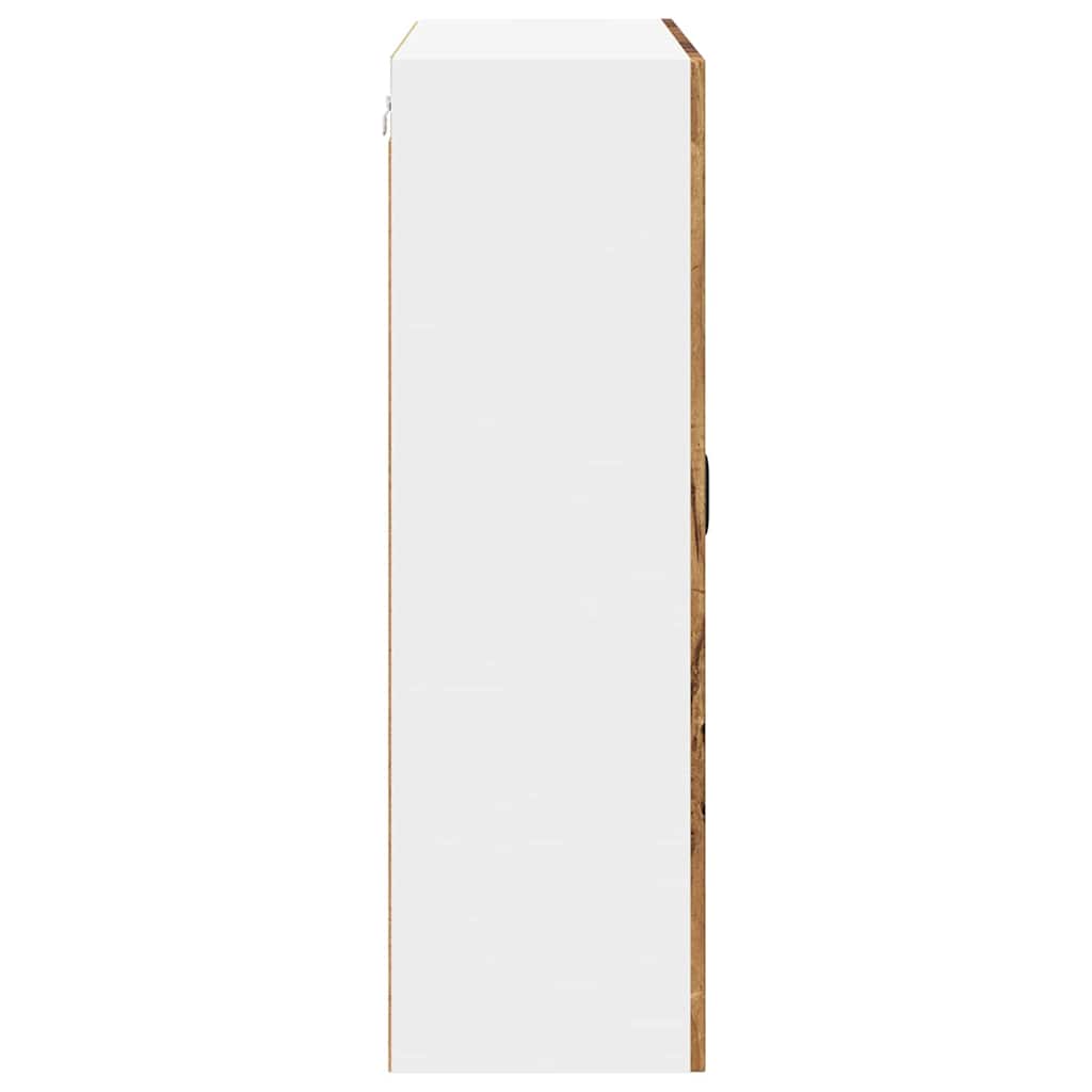 Dulap suspendat de bucatarie cu usa Lemn Vechi 80 x 31 x 100 cm — imaginea 8
