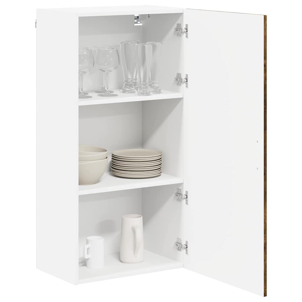 Dulap suspendat de bucatarie Stejar fumuriu 50 x 31 x 100 cm — imaginea 4