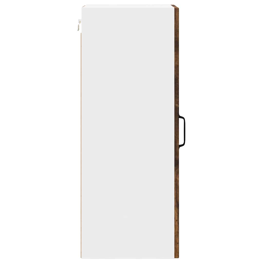 Dulap suspendat de bucatarie Stejar fumuriu 30 x 31 x 80 cm — imaginea 8