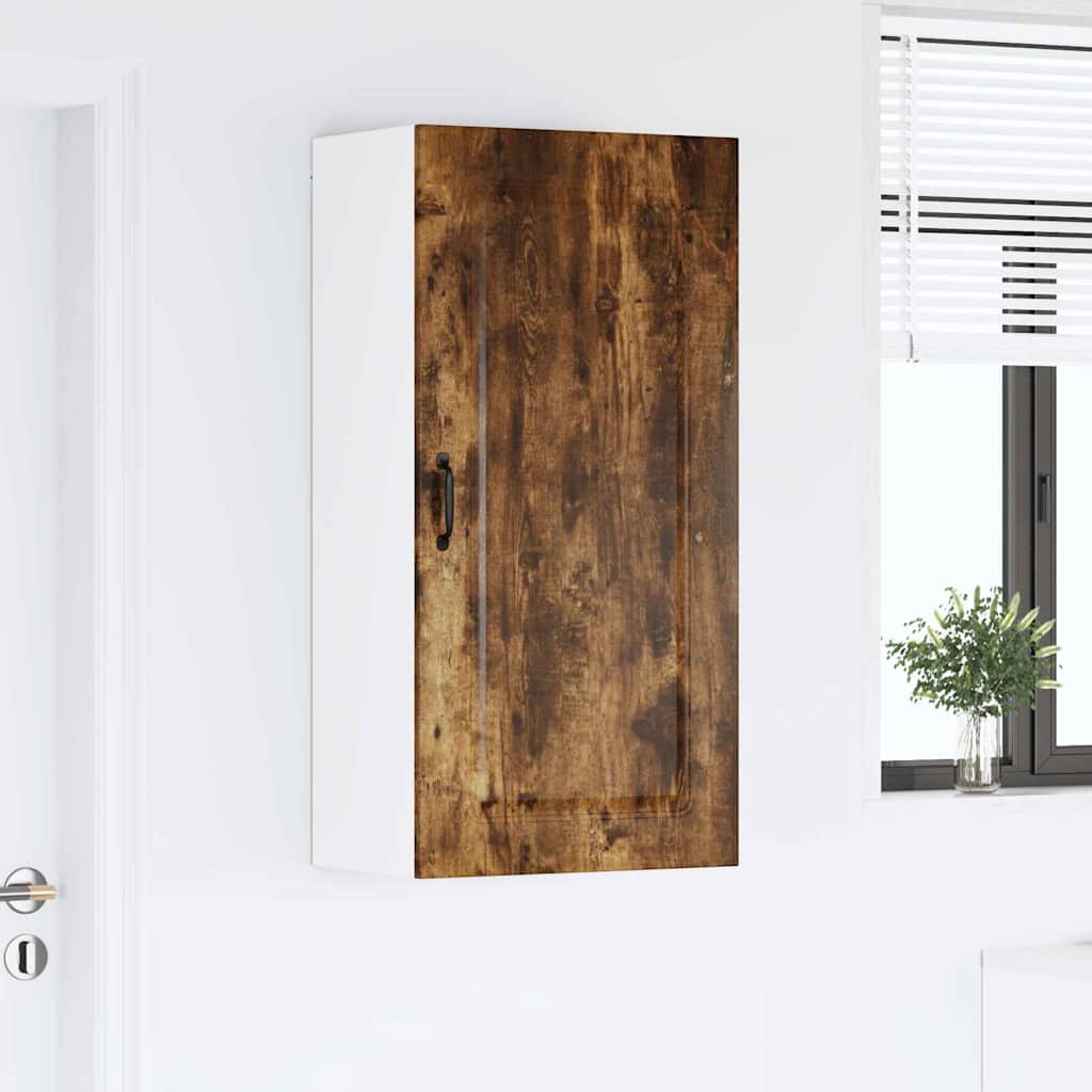 Dulap suspendat de bucatarie Stejar fumuriu 50 x 31 x 100 cm — imaginea 5