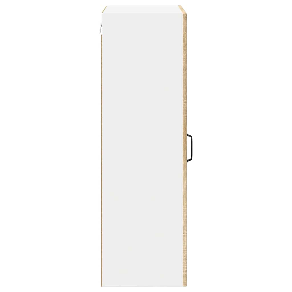 Dulap suspendat de bucatarie Stejar Sonoma 50 x 31 x 100 cm — imaginea 8