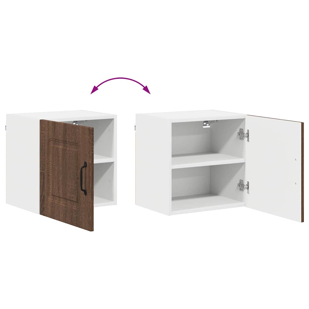 Dulap suspendat de bucatarie Stejar inchis 40 x 31 x 40 cm — imaginea 12