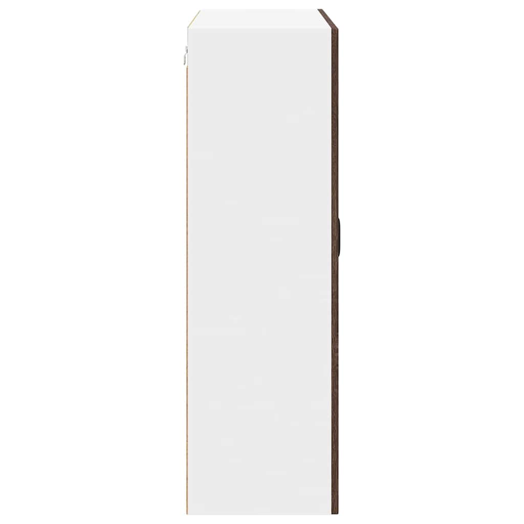 Dulap suspendat de bucatarie Stejar inchis 80 x 31 x 100 cm — imaginea 8
