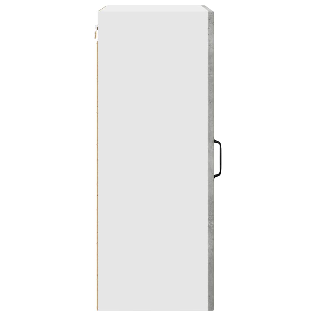 Dulap suspendat de bucatarie Gri din beton 50 x 31 x 80 cm — imaginea 8