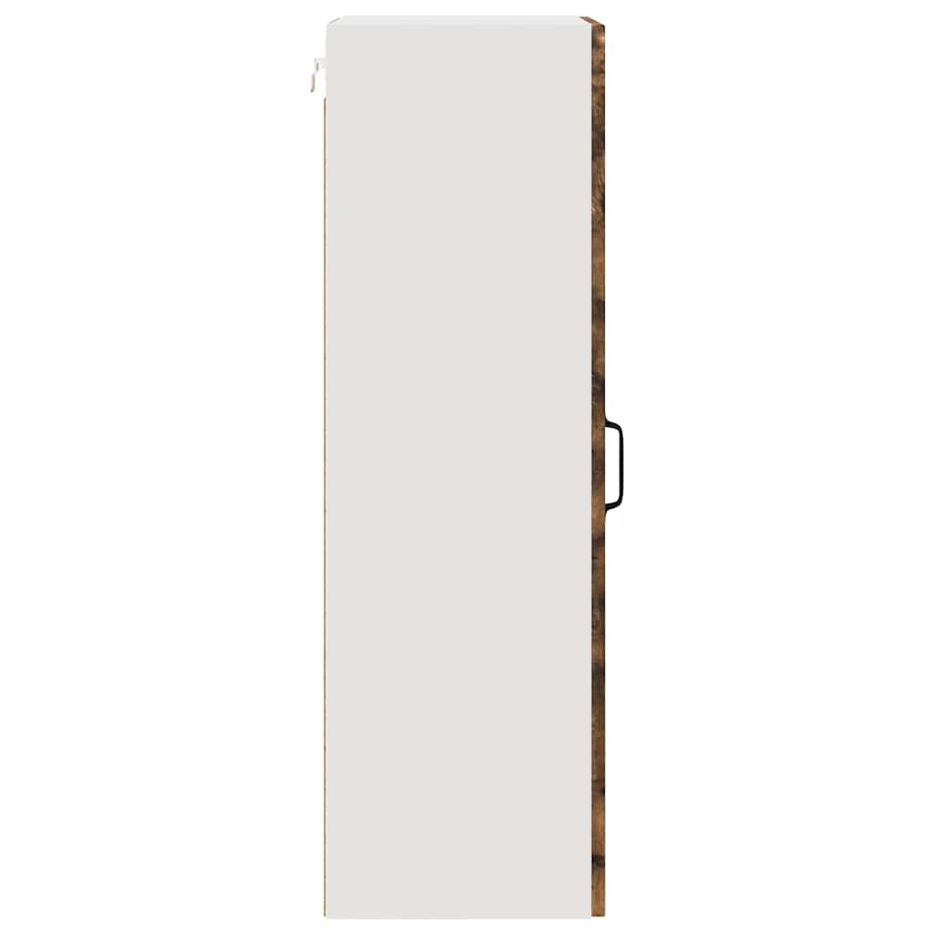 Dulap suspendat de bucatarie Stejar fumuriu 40 x 31 x 100 cm — imaginea 8