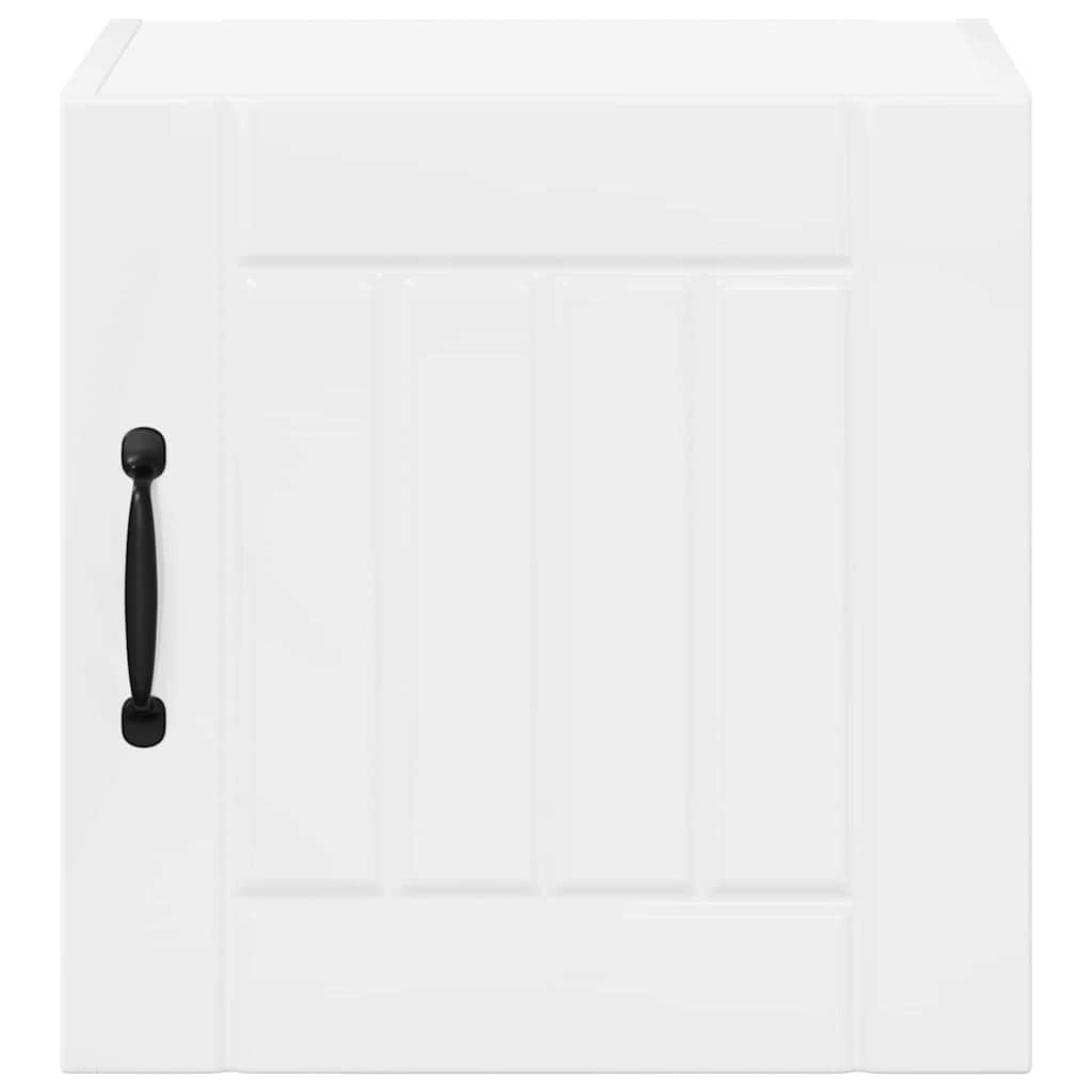 Dulap suspendat de bucatarie 2 pcs Alb lucios 40 x 31 x 40 cm — imaginea 8