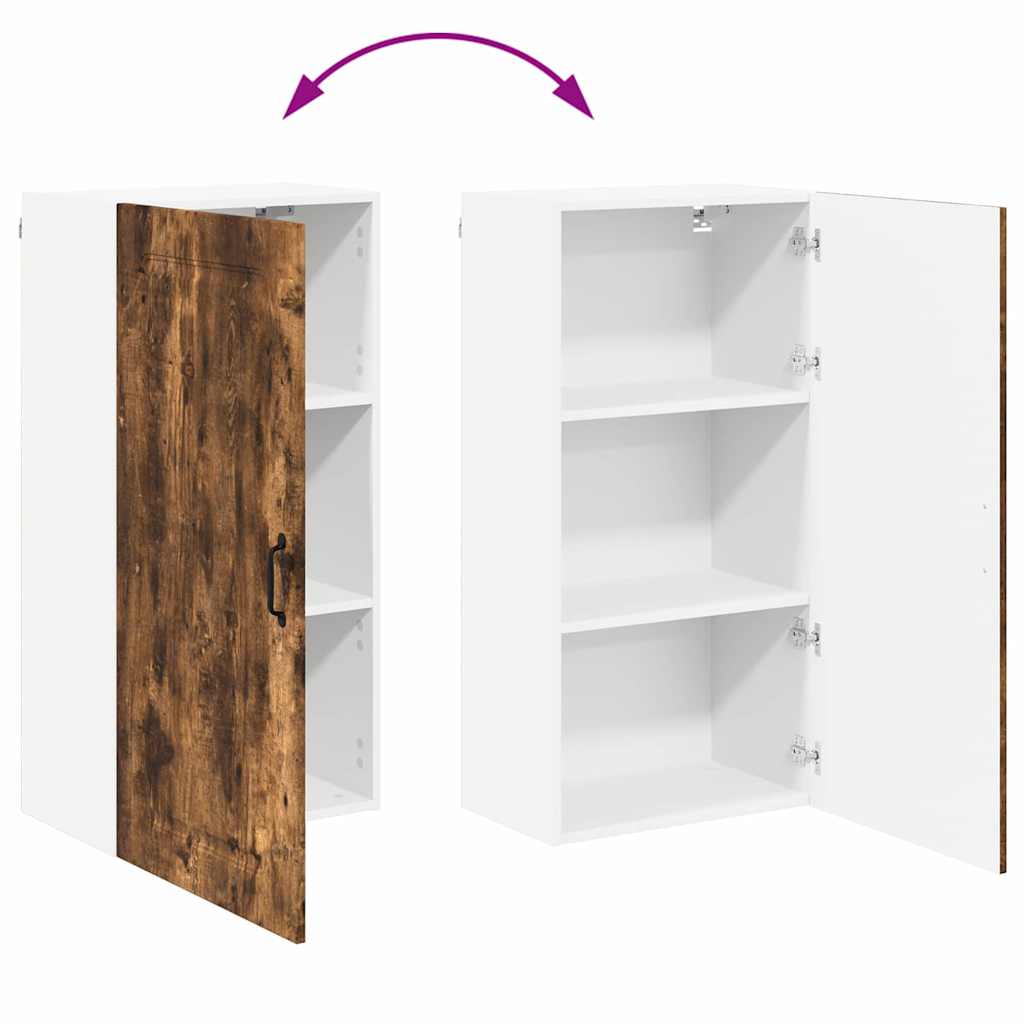 Dulap suspendat de bucatarie Stejar fumuriu 50 x 31 x 100 cm — imaginea 12