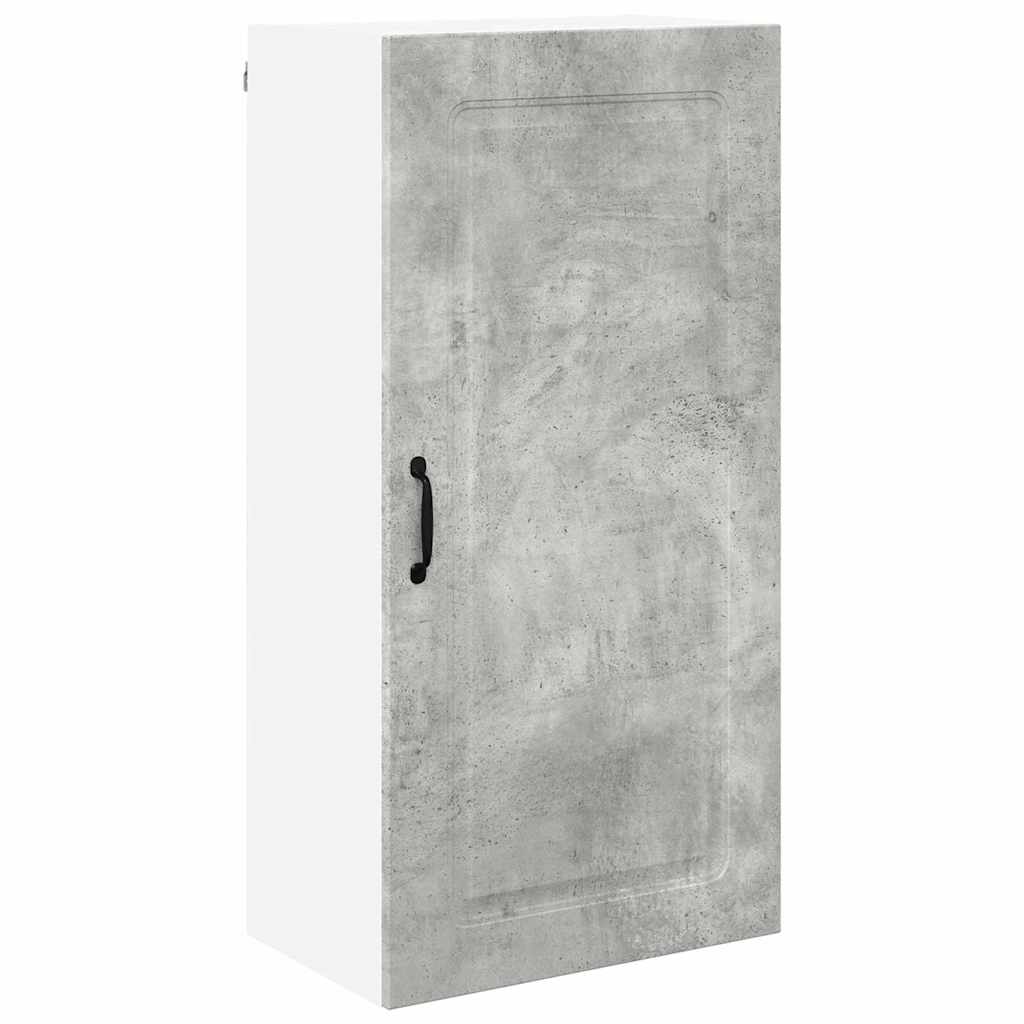 Dulap suspendat de bucatarie Gri din beton 50 x 31 x 100 cm