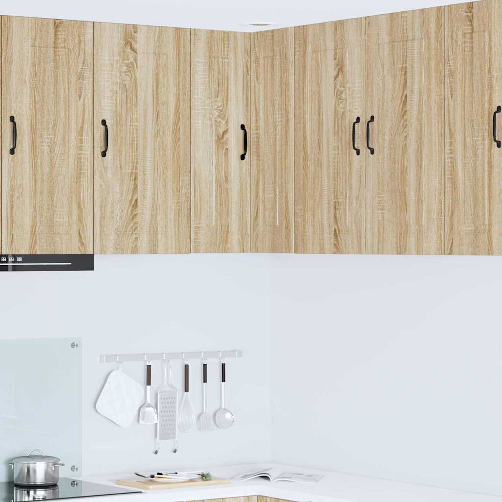 Dulap suspendat de bucatarie Stejar Sonoma 57 x 57 x 80 cm — imaginea 2