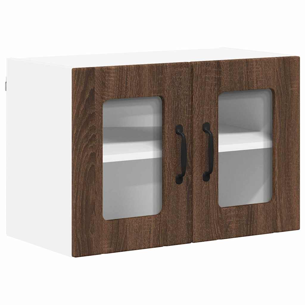 Dulap suspendat de bucatarie Stejar inchis 60 x 31 x 40 cm